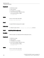 Preview for 342 page of Siemens SCALANCE XM-400 Configuration Manual