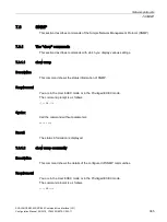 Preview for 385 page of Siemens SCALANCE XM-400 Configuration Manual