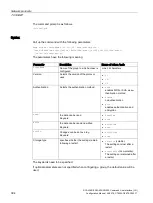 Preview for 394 page of Siemens SCALANCE XM-400 Configuration Manual