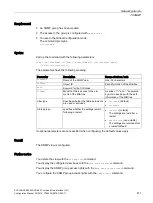 Preview for 411 page of Siemens SCALANCE XM-400 Configuration Manual