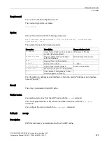 Preview for 425 page of Siemens SCALANCE XM-400 Configuration Manual