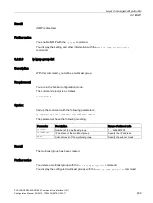 Preview for 439 page of Siemens SCALANCE XM-400 Configuration Manual