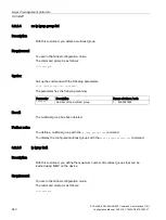 Preview for 440 page of Siemens SCALANCE XM-400 Configuration Manual