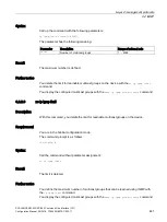 Preview for 441 page of Siemens SCALANCE XM-400 Configuration Manual