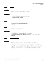 Preview for 443 page of Siemens SCALANCE XM-400 Configuration Manual