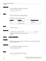 Preview for 450 page of Siemens SCALANCE XM-400 Configuration Manual