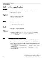 Preview for 466 page of Siemens SCALANCE XM-400 Configuration Manual