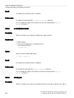 Preview for 482 page of Siemens SCALANCE XM-400 Configuration Manual