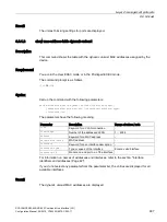 Preview for 487 page of Siemens SCALANCE XM-400 Configuration Manual