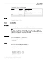 Preview for 531 page of Siemens SCALANCE XM-400 Configuration Manual