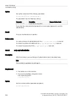 Preview for 552 page of Siemens SCALANCE XM-400 Configuration Manual