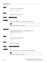 Preview for 574 page of Siemens SCALANCE XM-400 Configuration Manual