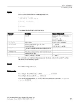 Preview for 585 page of Siemens SCALANCE XM-400 Configuration Manual