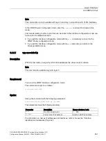 Preview for 631 page of Siemens SCALANCE XM-400 Configuration Manual