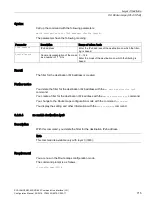 Preview for 715 page of Siemens SCALANCE XM-400 Configuration Manual