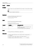 Preview for 730 page of Siemens SCALANCE XM-400 Configuration Manual