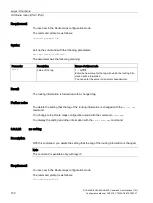 Preview for 732 page of Siemens SCALANCE XM-400 Configuration Manual