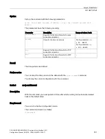 Preview for 741 page of Siemens SCALANCE XM-400 Configuration Manual