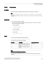 Preview for 837 page of Siemens SCALANCE XM-400 Configuration Manual