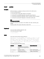 Preview for 851 page of Siemens SCALANCE XM-400 Configuration Manual