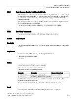 Preview for 855 page of Siemens SCALANCE XM-400 Configuration Manual