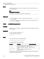 Preview for 864 page of Siemens SCALANCE XM-400 Configuration Manual