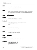 Preview for 890 page of Siemens SCALANCE XM-400 Configuration Manual