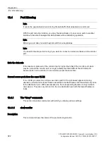 Preview for 922 page of Siemens SCALANCE XM-400 Configuration Manual