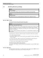 Предварительный просмотр 70 страницы Siemens SCALANCE XR-300WG Operating Instructions Manual