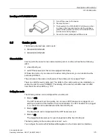 Предварительный просмотр 35 страницы Siemens SCALANCE XR-500 Operating Instructions Manual