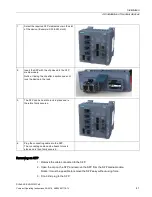 Предварительный просмотр 41 страницы Siemens SCALANCE XR324-4M PoE Compact Operating Instructions