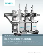 Предварительный просмотр 1 страницы Siemens SDR 15.5 Instruction Manual