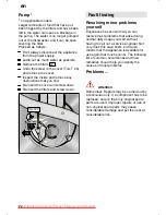 Предварительный просмотр 22 страницы Siemens SE 65M352 Instructions For Use End Installation