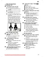 Предварительный просмотр 23 страницы Siemens SE 65M352 Instructions For Use End Installation