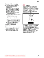 Предварительный просмотр 29 страницы Siemens SE 65M352 Instructions For Use End Installation