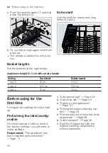 Предварительный просмотр 22 страницы Siemens SE23HI60AG User Manual