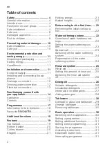 Preview for 2 page of Siemens SE23HW64CG User Manual