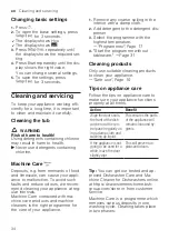 Preview for 34 page of Siemens SE23HW64CG User Manual