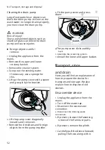 Предварительный просмотр 52 страницы Siemens SE23IW08TE User Manual