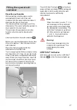 Предварительный просмотр 27 страницы Siemens SE24269 Instructions For Use Manual