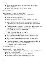 Preview for 8 page of Siemens SE43HS60AE User Manual