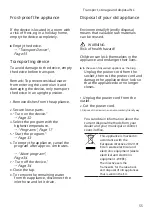 Preview for 55 page of Siemens SE63HX60AE User Manual