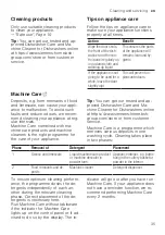 Preview for 35 page of Siemens SE63HX61CE Information For Use