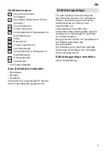 Preview for 5 page of Siemens SE64A560/17 Instructions For Use Manual