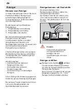 Preview for 12 page of Siemens SE64A560/17 Instructions For Use Manual