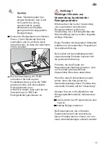 Preview for 13 page of Siemens SE64A560/17 Instructions For Use Manual