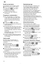 Preview for 16 page of Siemens SE64A560/17 Instructions For Use Manual