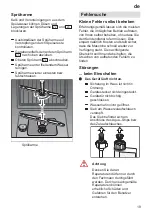 Preview for 19 page of Siemens SE64A560/17 Instructions For Use Manual