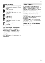 Preview for 27 page of Siemens SE64A560/17 Instructions For Use Manual