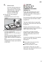 Preview for 35 page of Siemens SE64A560/17 Instructions For Use Manual